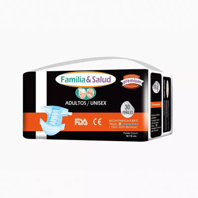 Pañal Adulto Familia y Salud Premium Talla M 30u1