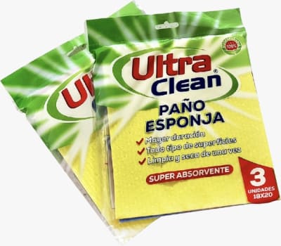 Paño Esponja Pack 3u1
