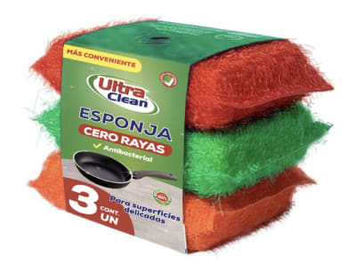 Esponja Cero Rayas Pack 3u1