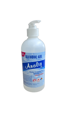 Alcohol Gel Analia Con Válvula 250 ml1