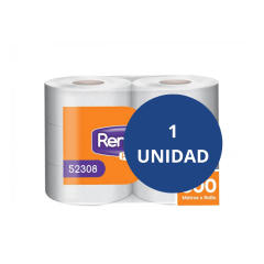 Papel Higiénico Industrial Rendipel 300 Metros Hoja Simple