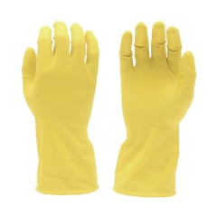 Guantes de Aseo Latex Amarillo Multiuso Talla L