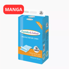 Manga 12 Sabanilla Absorbente Familia y Salud 60x90 120u