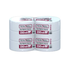 Pack 6 Rollos Tecnoroll Doble Hoja 250 Metros