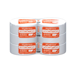Pack 6 Rollos Papel Higiénico Tecnoroll 300 Metros