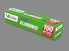 Papel Aluminio 100 Metros