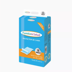 Sabanilla Absorbente Familia y Salud 60x90 10u