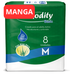Manga 12 Pañal Comodity Basic M 96u
