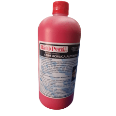 Cera Acrílica Autobrillo Roja Baden Powell 1 Lt