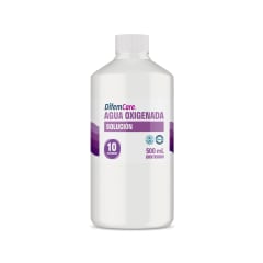 Agua Oxigenada DifemCare 10 Volúmenes 500 Ml