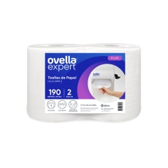 Pack 2 Rollos Toalla Industrial Ovella 2x190 Metros