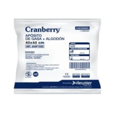 Aposito de Gasa + Algodon 1 UNIDAD 40x40