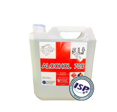 Alcohol Desnaturalizado Active 70° 5 Litros