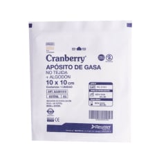 Aposito de Gasa No Tejida + Algodon 1 UNIDAD 10x10