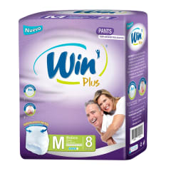 Pañal Calzón Win Plus M 8u