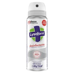Desinfectante Aerosol Lysoform de Bolsillo Original 55 cm3