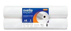 Sabanilla de Papel 48 Metros Prepicada Pack 2u Ovella