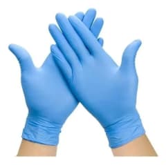 Guantes de Nitrilo Azul Caja 100u Talla L
