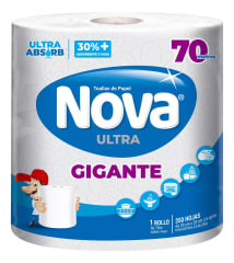 Toalla Nova Ultra Gigante 70 Metros Doble Hoja