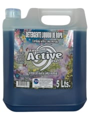 Detergente Líquido Active Bidón Cuadrado 5 Litros
