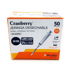 Caja Jeringa 20 mL 50u