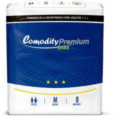 Pañal Adulto Comodity Premium Talla M 8u