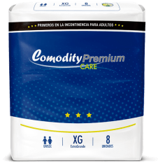 Pañal Adulto Comodity Premium Talla XG 8u