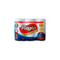 Toalla Regio 3 Rollos de 12 Metros