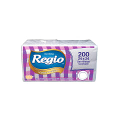 Servilleta Regio Cocktail 24x24 200u