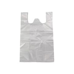 Bolsa Camiseta Blanca 35x40 100 unidades