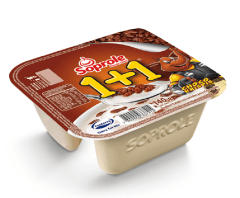 1+1 CHOCO KRISPIS SOPROLE