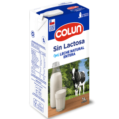 LECHE COLUN SIN LACTOSA ENTERA 1 LT