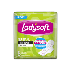 LADYSOFT NORMAL TELA SUAVE CON ALAS