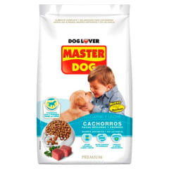 SACO MASTERDOG CACHORRO CARNE LECHE 18 KG
