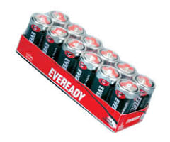 DISPLAY PILAS EVEREADY D (12 UNID)