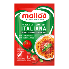 SALSA TOMATE MALLOA 200G