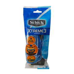MAQUINA AFEITAR SCHICK EXTREME 3 HOJAS NORMAL