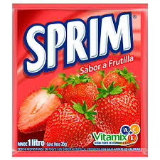 DISPLAY SPRIM FRUTILLA 20 GR (10 UNID)