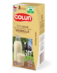 CAJA LECHE VAINILLA 200ML COLUN (24 UNID)