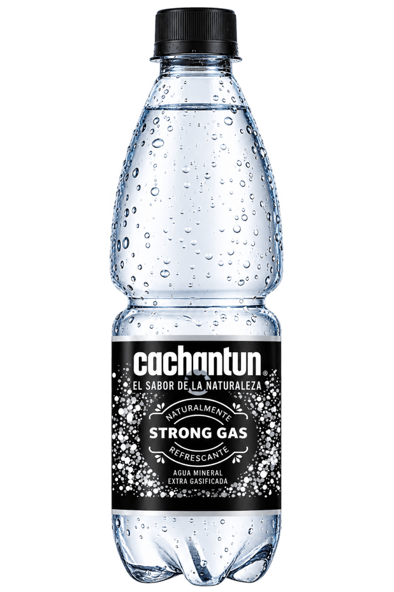 PACK CACHANTUN 600ML STRONG GAS (12 UNID)1