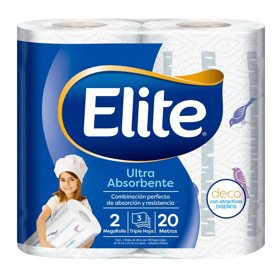 MANGA TOALLA ELITE DECO 2 ROLLOS 20MTS (20 UNID)1
