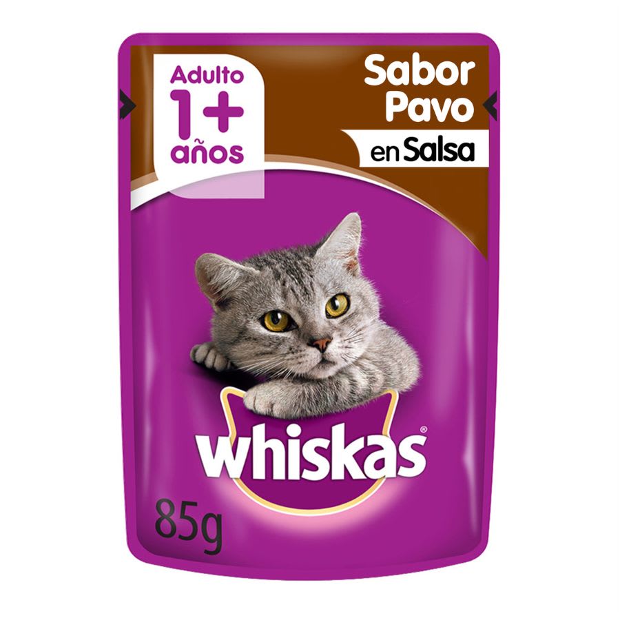 POUCH WHISKAS PAVO 85 G1