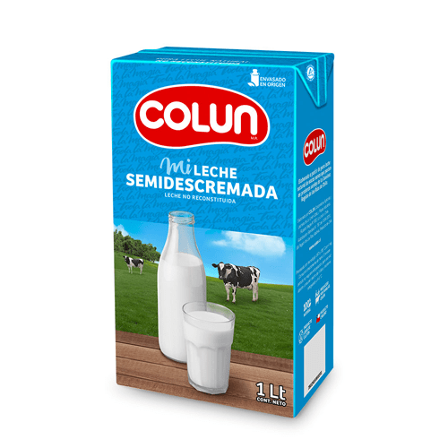 LECHE SEMIDESCREMADA COLUN 1LT1