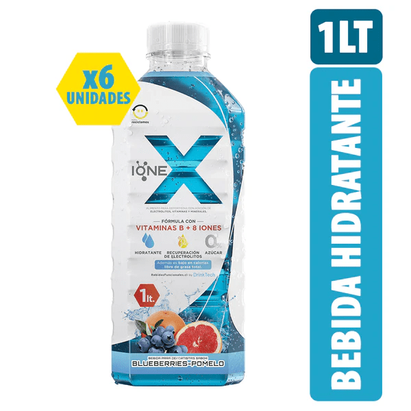 PACK IONEX BLUEBERRIES-POMELO 1 LT (6UNID)1