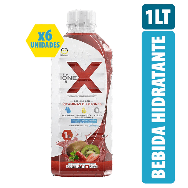 PACK IONEX FRUTILLA-KIWI 1 LT (6 UNID)1