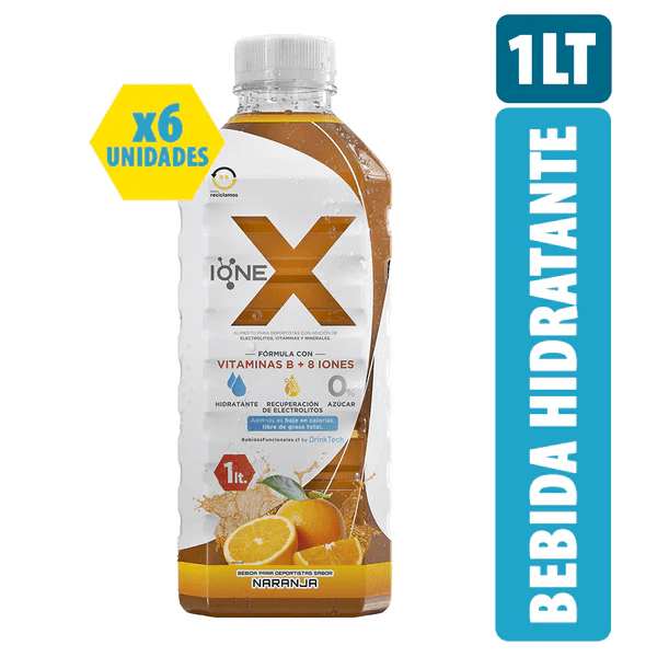 PACK IONEX NARANJA 1 LT (6 UNID)1