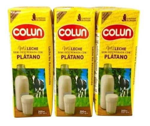 PACK LECHE PLATANO COLUN 200ML (6 UNID)1