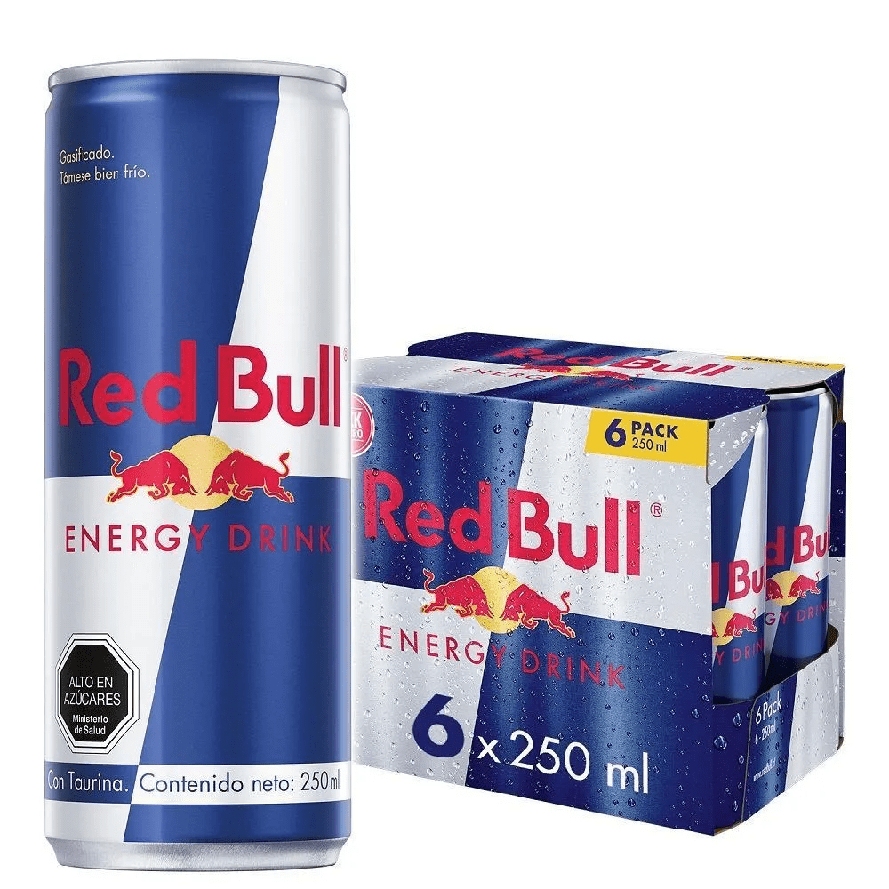 PACK REDBULL 250 ML (6 UNID)1