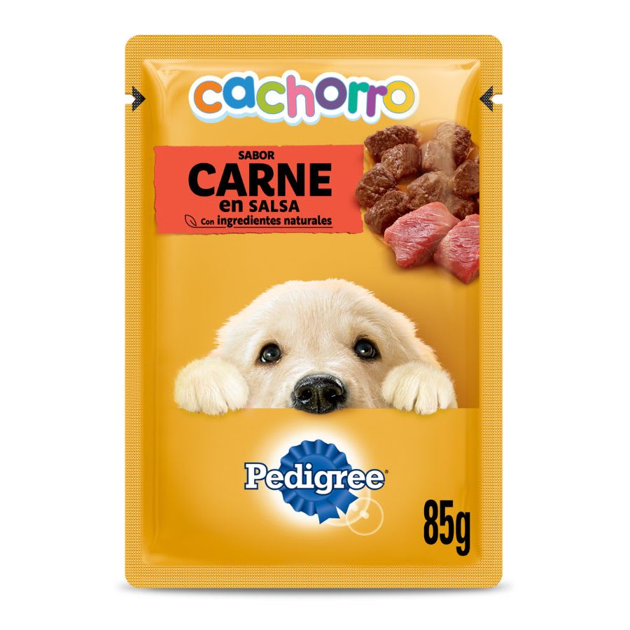 POUCH PEDIGREE CACHORRO CARNE 85 G1