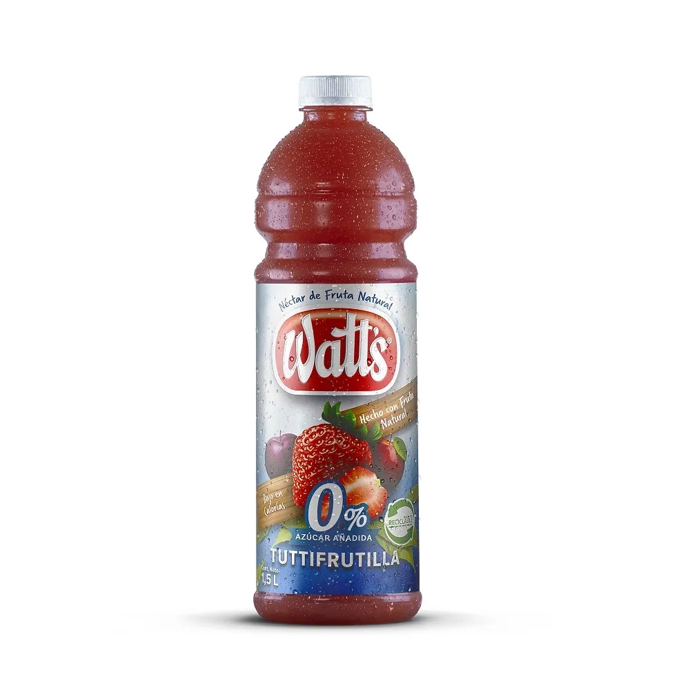 PACK NECTAR WATTS TUTTIFRUTILLA LIGHT 1.5 L (6 UNID)1